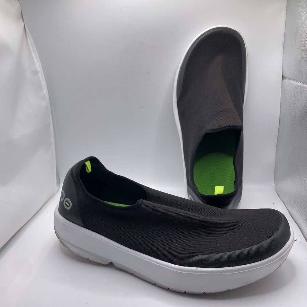 Oofos Oomg Eezee Low Women’s Size 12 Black Activewear Slip On Comfort 7012022-5